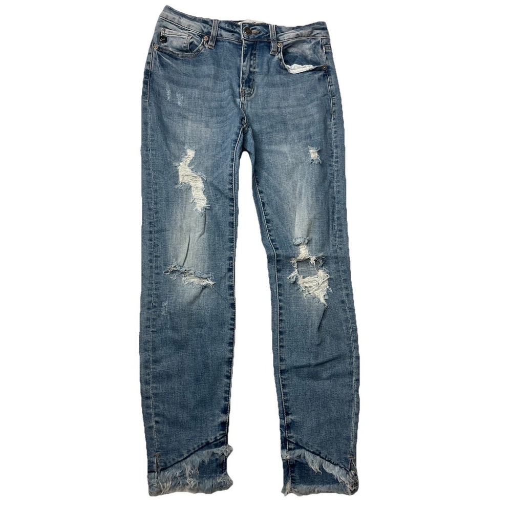 KanCan - Women's Distressed‎ Blue Jeans - Women's Size 7/27